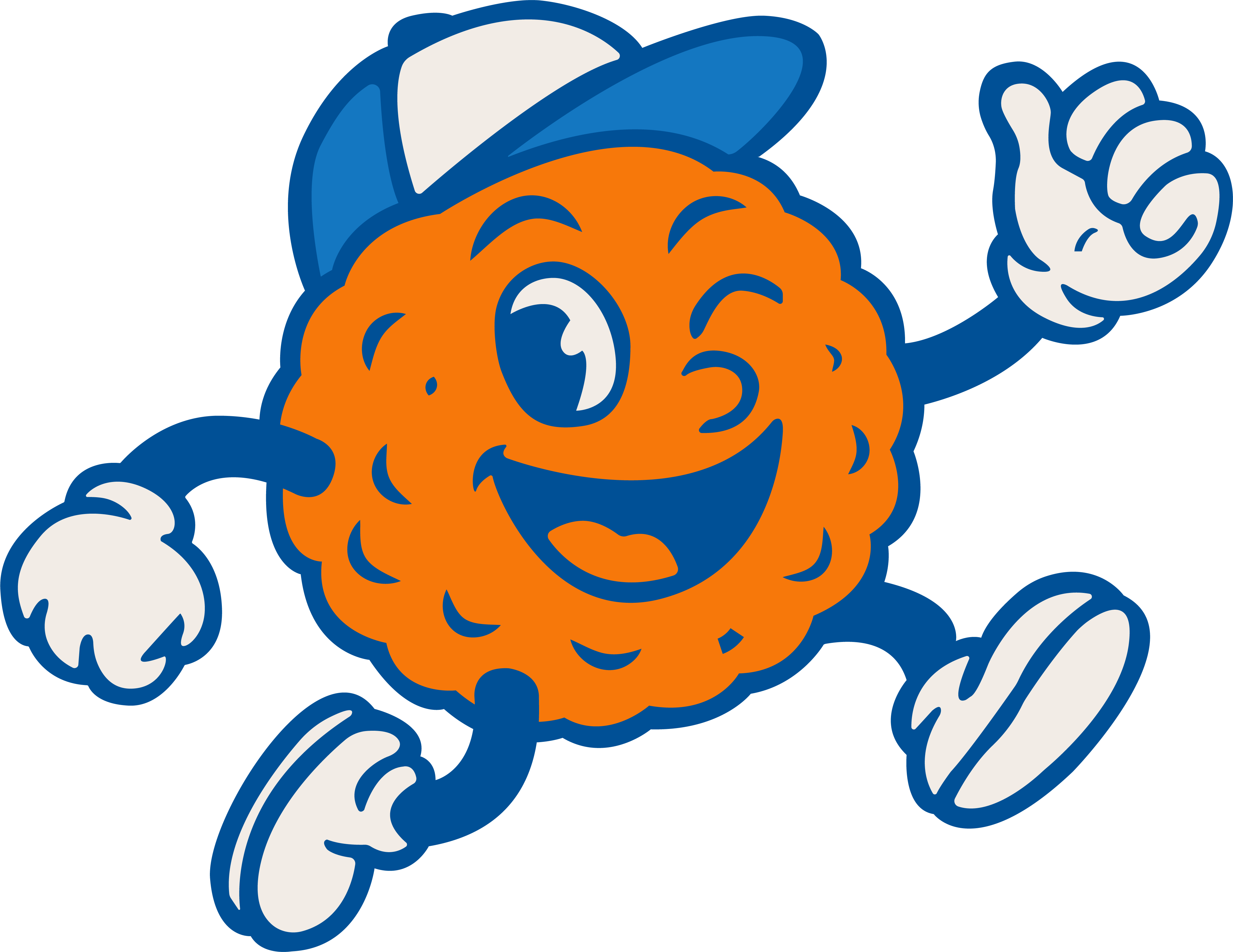 Smashers burger mascot