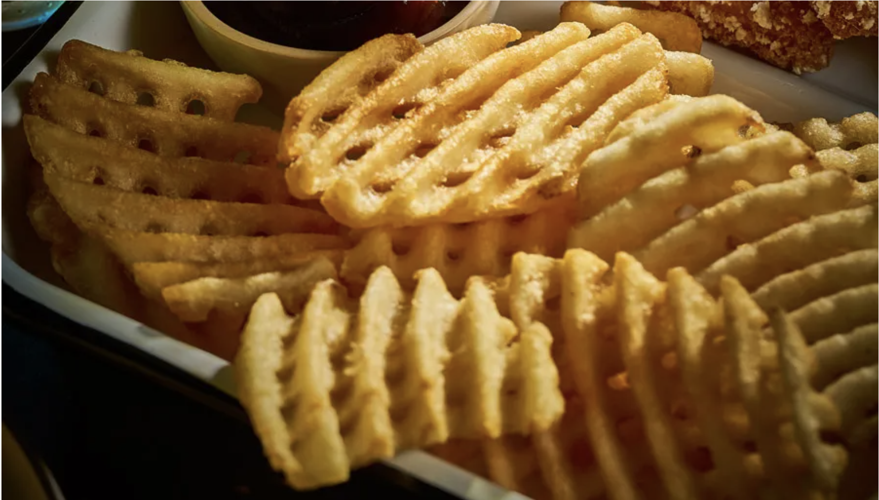 Waffle fries